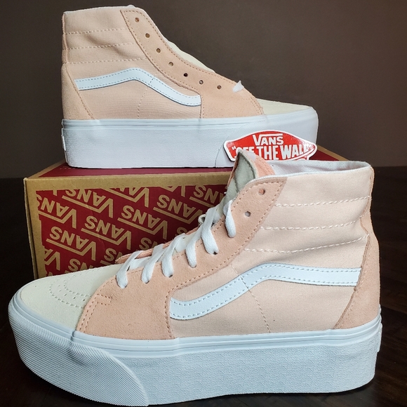 Vans Sk8-Hi Tapered Color Block Peach 🍑 Women Size Men Size